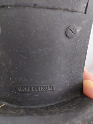 Zapatos de ante negros T42