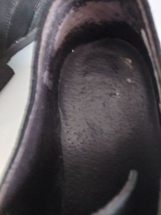 Zapatos de ante negros T42