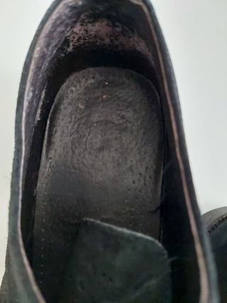 Zapatos de ante negros T42