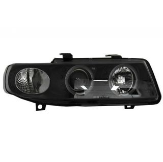 Faros delanteros Angel Eyes para Seat León 1M1 Bla