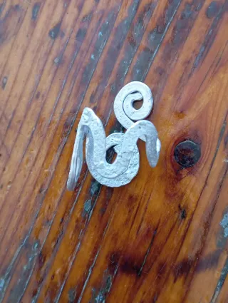 Anello wire argento regolabile