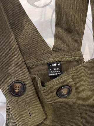 Vestido de peto Shein talla L