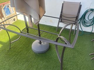 Mesa de terraza/jardín metálica