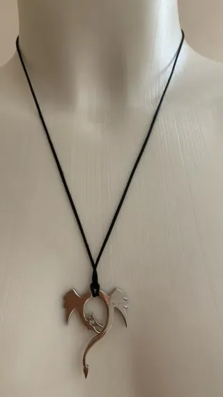 Collana Rebecca drago con zircone