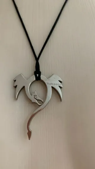 Collana Rebecca drago con zircone