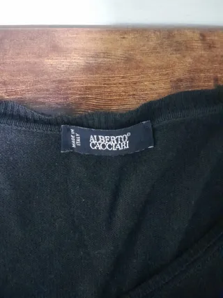 Cardigan Alberto Cacciari Nero Tg. M