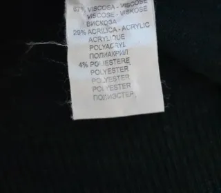 Cardigan Alberto Cacciari Nero Tg. M