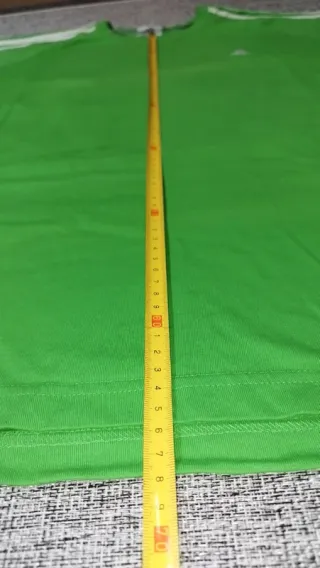 Camiseta Adidas Verde Retro 3 Stripes Talla XL