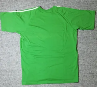 Camiseta Adidas Verde Retro 3 Stripes Talla XL