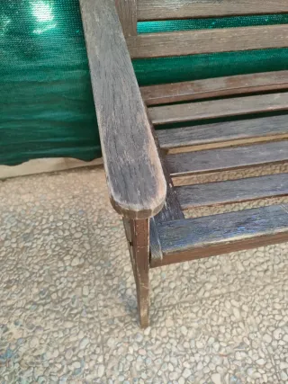 Conjunto de jardín de madera