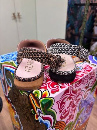 Zapato Azarey Pata de Gallo Destalonado