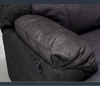 Sofá 2 y 1 Plaza Negro