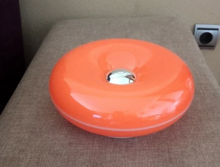 Lámpara LED Táctil Naranja Inalámbrica