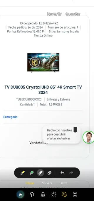 Samsung TV 85 DU8005 Despiece