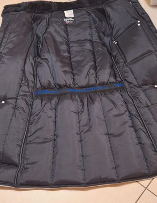 Parka RefrigiWear Beige/Nero Vintage Originale Mad