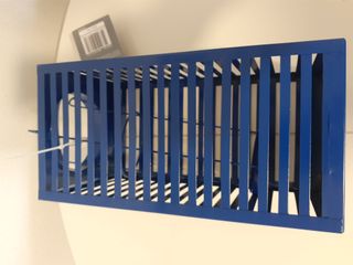 Farol XL azul marino, metal