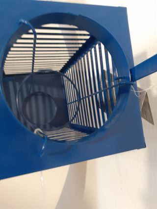 Farol XL azul marino, metal