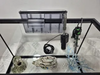 Acuario 80L con accesorios