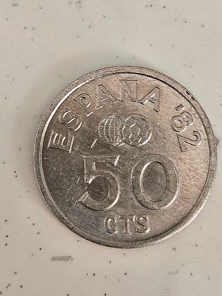 4 Monedas España Mundial 82 y 500 Pesetas