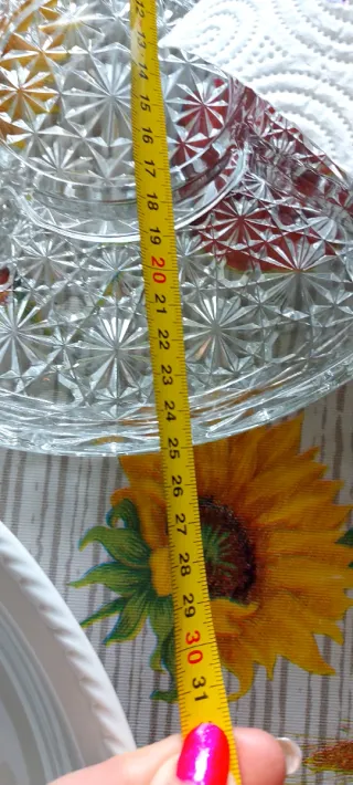 Piatto in Vetro per sottaceti