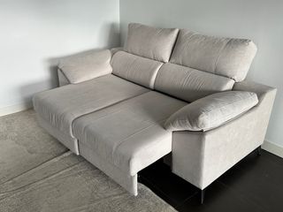 Sofá de 2 plazas gris