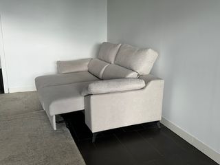 Sofá de 2 plazas gris