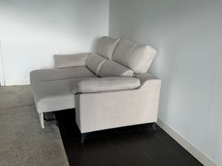 Sofá de 2 plazas gris