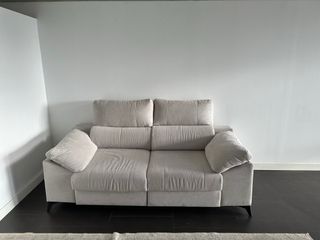 Sofá de 2 plazas gris