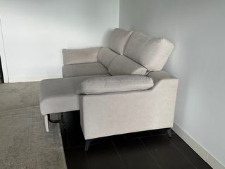 Sofá de 2 plazas gris
