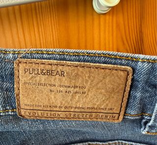 Pantalón vaquero Pull&Bear azul
