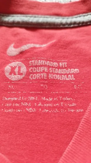 Camiseta Nike Football Roja Talla XL