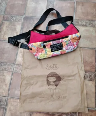 Bolso Anekke Rojo y Negro