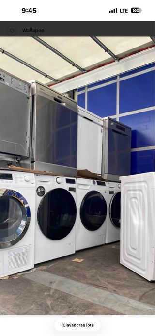Lavadoras, Secadoras, Neveras