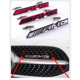 Emblema Logo AMG para parrilla delantera Mercedes