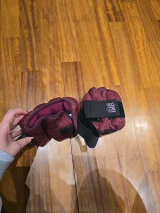 2 Pesas Muñeca/Tobillo 1kg Decathlon