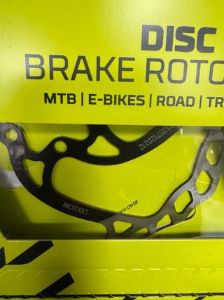 2 Discos Galfer 180 y 160mm 6 Tornillos