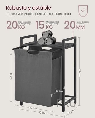 Cesto para ropa sucia