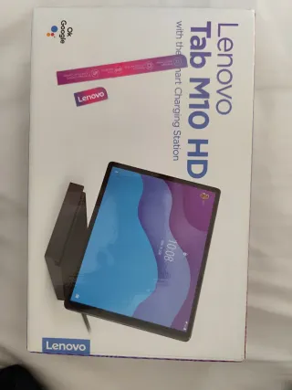 Lenovo Tab M10 HD con estación de carga