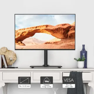 Soporte de mesa para monitor 13" 32"