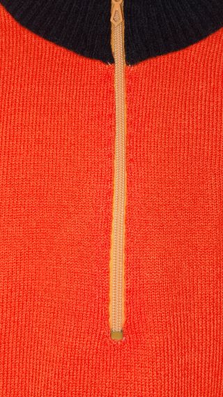 Maillot ciclismo vintage punto naranja