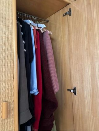 Armario yute y madera alta calidad