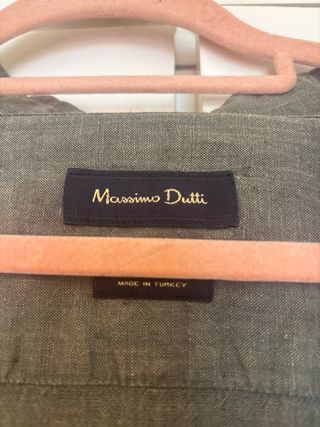 Camisa Massimo Dutti verde