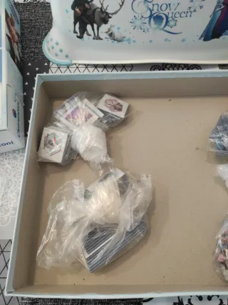 Lote Frozen: Banco Alzador + 4 Puzzles