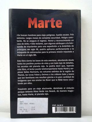 Libro | MARTE: El Enigmático Planeta Rojo