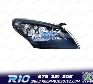 FARO DCH PARA RENAULT MEGANE III 12-14 FONDO NEGRO