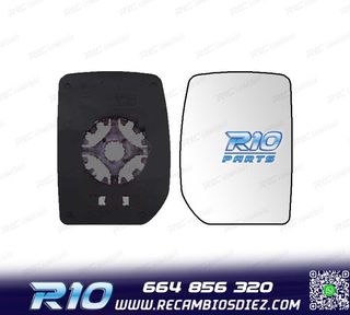 CRISTAL ESPEJO + BASE DERECHO FORD TRANSIT 00-09