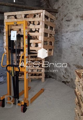 Transpaleta Apilador Elevador de Palets Manual 700 Kg - 1600 mm - 65341 - Mader