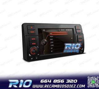 RADIO NAVEGADOR 7" BMW SERIE 3 E46 98-06 USB GPS TACTIL HD T