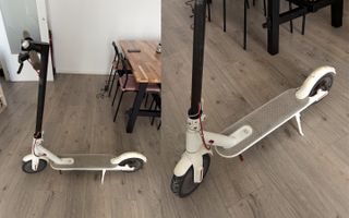 2x Patinetes Xiaomi Mijia M365 (Negro y Blanco)