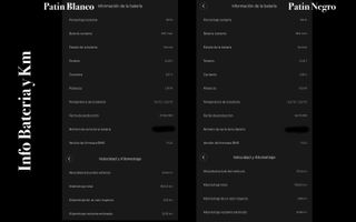 2x Patinetes Xiaomi Mijia M365 (Negro y Blanco)